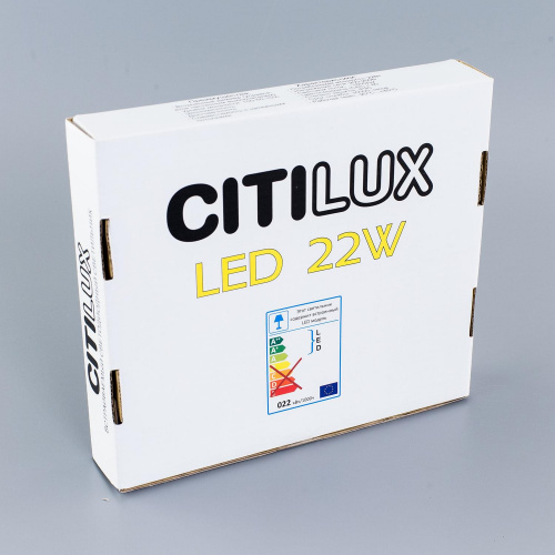 Citilux Омега CLD50R221 LED Встраиваемый светильник с диммером Матовый Хром фото 7