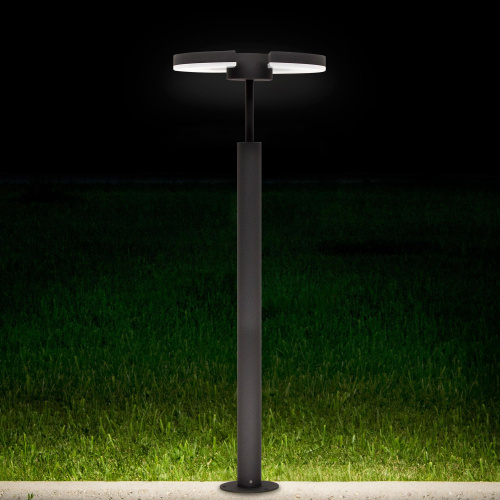 Citilux CLU03B2 LED Уличный парковый светильник поворотный Графит фото 4
