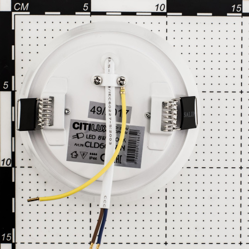 Citilux Дельта CLD6008Nz LED Встраиваемый светильник с диммером Белый фото 13